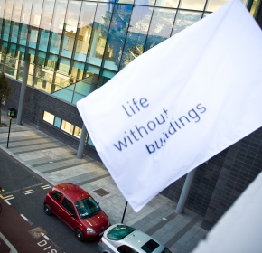 Flagging Life Without Buildings